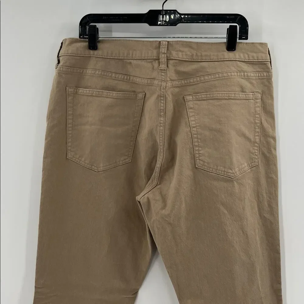 J. Crew Men's 770™ Straight-fit garment-dyed five-pocket pant - Tan - 36 - NWOT